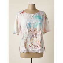PAUSE CAFE - Blouse blanc en lin - Femme - Taille 42 - Modz