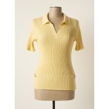 FRANK EDEN - Pull jaune en acrylique - Femme - Taille 44 - Modz
