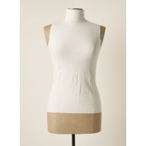 PAUSE CAFE - Pull blanc en viscose pour femme - Taille 40 - Modz