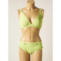 LISE CHARMEL - Maillot de bain 2 pièces vert en polyamide pour femme - Taille 85E L - Modz