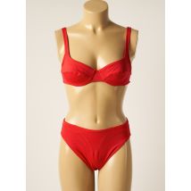 TROPIC - Maillot de bain 2 pièces rouge en polyamide - Femme - Taille TU - Modz