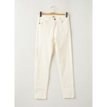 PAKO LITTO - Pantalon slim beige en coton pour femme - Taille 38 - Modz