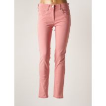 ZERRES - Pantalon slim rose en coton - Femme - Taille 36 - Modz
