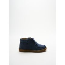 FALCOTTO - Bottines/Boots bleu en cuir - Garçon - Taille 24 - Modz