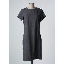 LS - Robe mi-longue gris en polyester - Femme - Taille 34 - Modz