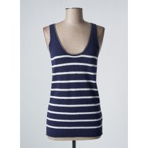 YERSE - Pull bleu en coton - Femme - Taille 36 - Modz