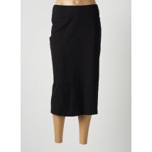 FRANK WALDER - Jupe mi-longue noir en viscose - Femme - Taille 44 - Modz