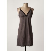 BANANA MOON - Nuisette/combinette gris en polyamide - Femme - Taille 42 - Modz