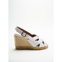 CASTANER - Espadrilles blanc en cuir - Femme - Taille 37 - Modz
