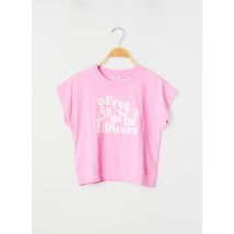 TIFFOSI - T-shirt rose en coton pour fille - Taille 10 A - Modz