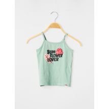 BOBOLI - T-shirt vert en coton pour fille - Taille 4 A - Modz