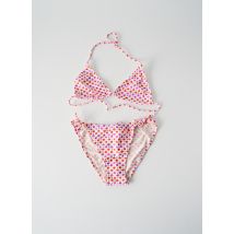 PRINCESSE ILOU - Maillot de bain 2 pièces rose en polyamide - Fille - Taille TU - Modz