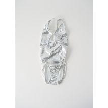 PRINCESSE ILOU - Maillot de bain 1 pièce gris en polyamide - Fille - Taille TU - Modz