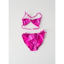 PRINCESSE ILOU - Maillot de bain 2 pièces rose en polyamide - Fille - Taille TU - Modz