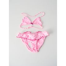 PRINCESSE ILOU - Maillot de bain 2 pièces rose en polyamide - Fille - Taille TU - Modz