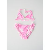 PRINCESSE ILOU - Maillot de bain 2 pièces rose en polyamide - Fille - Taille TU - Modz