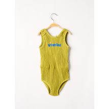 BUHO - Body vert en coton - Fille - Taille TU - Modz