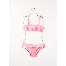 BUHO - Maillot de bain 2 pièces rose en coton - Fille - Taille TU - Modz
