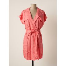 NOISY MAY - Robe mi-longue rose en lyocell pour femme - Taille 36 - Modz