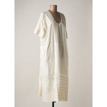 CHICOSOLEIL - Robe longue blanc en coton pour femme - Taille 36 - Modz