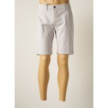 RECYCLED ART WORLD - Bermuda gris en coton - Femme - Taille W33 - Modz