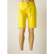 RECYCLED ART WORLD - Bermuda jaune en coton - Homme - Taille W32 - Modz