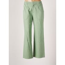 REIKO - Pantalon large vert en coton - Femme - Taille 38 - Modz