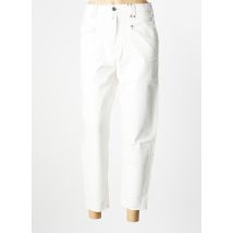 TOMMY HILFIGER - Jean coupe Mom blanc en coton - Femme - Taille TU - Modz
