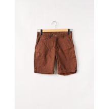 RECYCLED ART WORLD - Short marron en coton - Homme - Taille W28 - Modz
