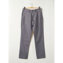 FRANKLIN MARSHALL - Pantalon chino gris en coton - Homme - Taille W33 - Modz
