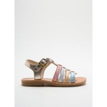 BOPY - Spartiates beige en cuir - Fille - Taille 25 - Modz