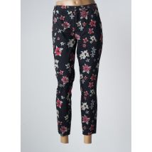 YAYA - Pantalon 7/8 noir en coton - Femme - Taille 42 - Modz