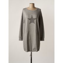 BISBIGLI - Chemise de nuit gris en viscose - Femme - Taille 36 - Modz