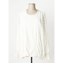 ZHENZI - Blouse beige en polyester - Femme - Taille 42 - Modz