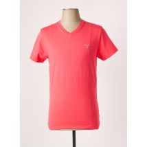 GANT - T-shirt rose en coton - Homme - Taille S - Modz