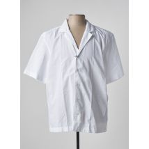 STRELLSON - Chemise manches courtes blanc en coton - Homme - Taille XL - Modz