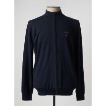 AERONAUTICA - Gilet manches longues bleu en laine - Homme - Taille 3XL - Modz