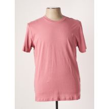 STRELLSON - T-shirt rose en coton pour homme - Taille XL - Modz