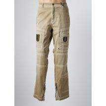 AERONAUTICA - Pantalon cargo beige en coton - Homme - Taille 54 - Modz