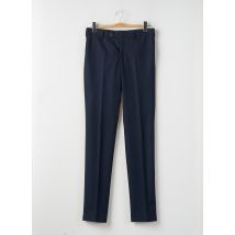DISFRA - Pantalon slim bleu en laine - Homme - Taille 40 - Modz