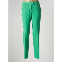 BRANDTEX - Pantalon slim vert en polyester - Femme - Taille 40 - Modz