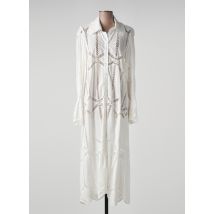 VALERIE KHALFON - Robe longue beige en coton pour femme - Taille 40 - Modz