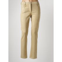 TRICOT CHIC - Pantalon slim beige en polyester pour femme - Taille 38 - Modz