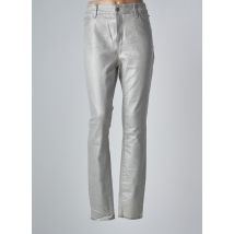 NYDJ - Pantalon slim gris en coton - Femme - Taille 44 - Modz