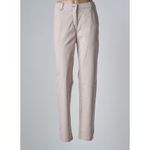 SAINT JAMES - Pantalon slim beige en coton - Femme - Taille 48 - Modz