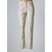 BLUE WILLI'S - Pantalon slim beige en coton - Femme - Taille 36 - Modz