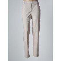 STARK PANTALONS FEMME DE COULEUR BEIGE - Grande Taille