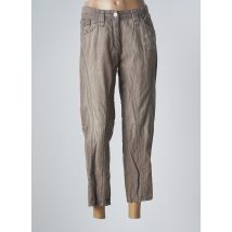 BLUE WILLI'S - Pantalon 7/8 marron en coton - Femme - Taille 38 - Modz