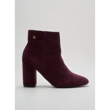 REFRESH - Bottines/Boots violet en cuir pour femme - Taille 37 - Modz