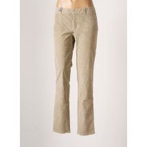 LEON & HARPER - Pantalon chino beige en coton pour femme - Taille 34 - Modz